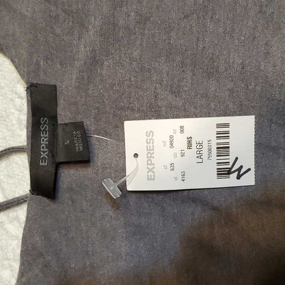 NWT Express Top in Medium Grey - Picture 15 of 16